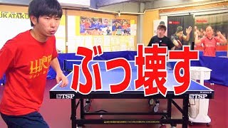 元山口県1位の日本式ペンドラにバックだけでボコされる【卓球知恵袋】金子さんTable Tennis