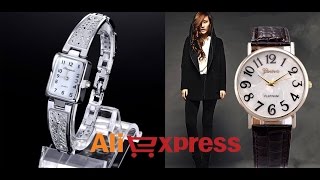Качественные женские наручные кварцевые часы из Китая (Aliexpress)