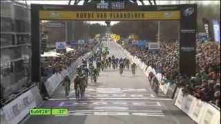Ronde Van Vlaanderen 2012 Finale Last Mile Kilometer