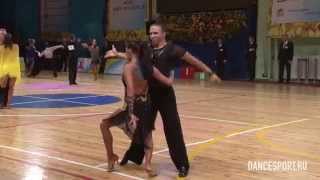Maximilian Polosatov - Olga Khvesko, RUS, 1/2 Rumba