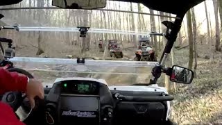 Trail 87 Brimstone In My Yamaha Wolverine R Spec  April 8 2017
