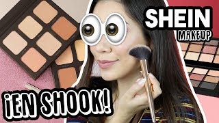 ¡¡PROBANDO TODO EL MAQUILLAJE DE SHEIN!!