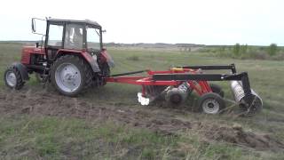 Общий вид МТЗ 892 и дисковая борона БДМ 3х2 ПКСР