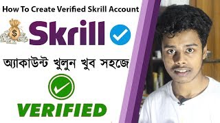 How To Create Verified Skrill Account | Bangla Tutorial | My zone Pro