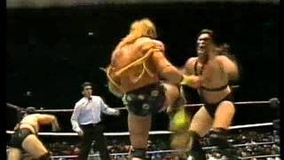 Demolition Ax, Smash, & Crush vs. The Ultimate Warrior & The Legion of Doom (1)