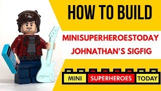 HOW TO Build MiniSuperHeroesToday as a LEGO Minifigure!