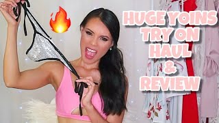 HUGE YOINS TRY-ON HAUL & REVIEW | Angel Gower