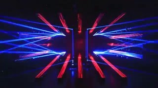 China first naked eye 3D lighting art show