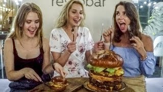 Incredible GIANT XXL Burger (7,5kg), the Biggest in Europe? Amazing Street Food in Minsk, Belarus