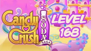 Candy Crush Soda Saga Level 168