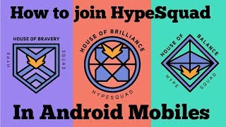 How To Join HypeSquad In Discord with Android ( 2018)