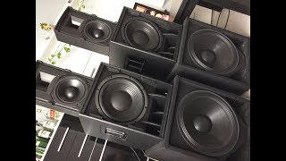 t.amp TSA 4-1300 + Basy B&C i Górki RCF Granat Audio