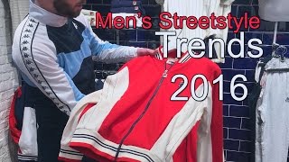 Mens Streetstyle Trends 2016