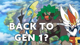 How Gen 8 Pokémon Designs go back to Gen 1