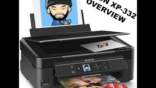 EPSON Expression Home XP-332 Unboxing and Overview (Greek)
