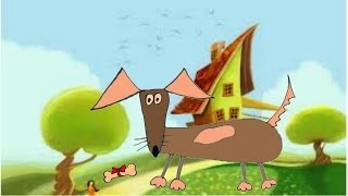 Учимся рисовать для детей 5-6 лет Давай нарисуем Собаку
