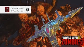 WW2 ZOMBIES - HARDCORE EASTER EGG ENDING CUTSCENE!!! (Call of Duty WW2 Zombies)