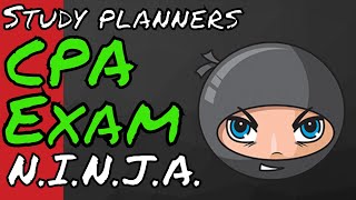 CPA Exam Study Planner (NINJA Framework) | CPA Review | Another71
