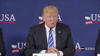 Pres. Donald Trump participates in a tax reform roundtable discussion | ABC News