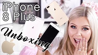 IPHONE 8 PLUS GOLD UNBOXING