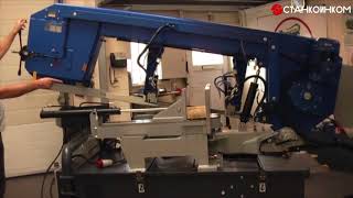 Alligator Bandsaw HD620 SAF настройка ленточнопильный станок по металлу