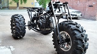Трицикл Васюган 3х3 своими руками  Часть 2 (вилка)