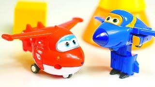 Игрушки из мультфильмов - Приключения Супер Крыльев и Паровозика Томаса