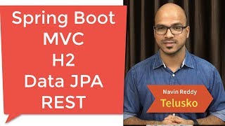 Spring Boot | Data JPA | MVC | H2 | REST Example Part 5