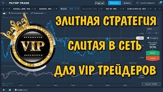 Стратегия "Родео" бинарных опционов для Вип Трейдеров Олимп Трейд попавшая в сеть!