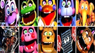 Ultimate Custom Night ALL JUMPSCARES