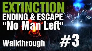 Call of Duty Ghosts Extinction ESCAPE & ENDING Walkthrough Part 3 "No Man Left"