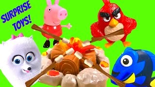 Play Doh Campfire Picnic With Secret Life of Pets Dory