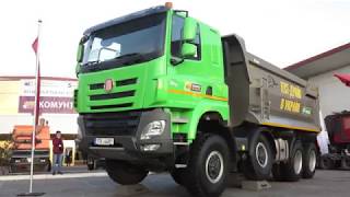 Самосвал Tatra Phoenix Евро 6 привезли для пробы в Украину