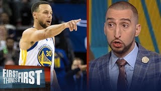 Armor-less Warriors: Nick Wright on how Portland and Houston can dethrone GSW | FIRST THINGS FIRST