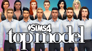 THE SIMS 4 TOP MODEL MEN #4 SESJA Z MODELKAMI