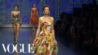 Fashion Show - Dolce & Gabbana: Spring 2012 Ready-to-Wear