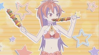 佐倉杏子水着ver変身シーン【マギレコ】【さくらきょうこ水着ver】