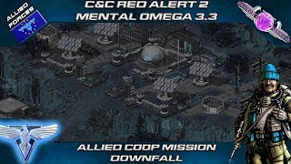 MENTAL OMEGA 3.3 Red Alert 2 - Allied Coop Mission Downfall