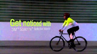 Cycling with 3M™ Scotchlite™ Reflective Material