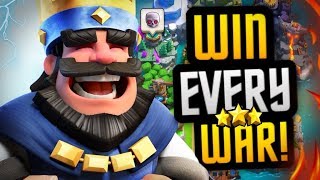 Best Tips & Strategy to DOMINATE in Clan Wars | Clash Royale
