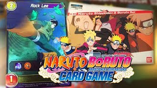 THE NEW Naruto & Boruto CARD GAME IS HERE! Unboxing the Boruto Set!