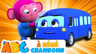 Cinq Bus Colorés | Comptines Et Chansons Pour Les Enfants