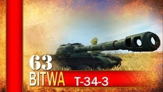 T-34-3 - gruba wolna rura - Bitwa - World of tanks