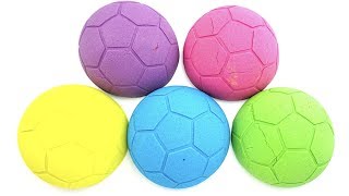 Сюрпризы из кинетического песка с игрушками