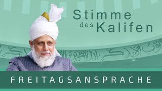 HD Freitagsansprache 27.04.2018 – Der Ehrenwerte Muhammad Osman Chou "Chini Sahib"