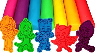 Play Doh Molds Surprise Toys Learn Colors with Modelling Clay and Toys for Kids