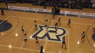 Women's volleyball: Rams sweep Lakers in home opener