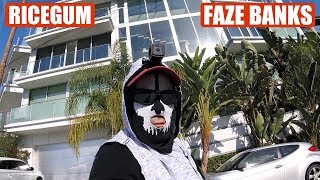 LICKING RICEGUM | FAZE BANKS | CLOUT GANG HOUSE!!