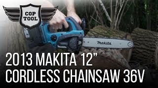 Makita 12" Cordless Chainsaw 36V (18Vx2) HCU02ZX2