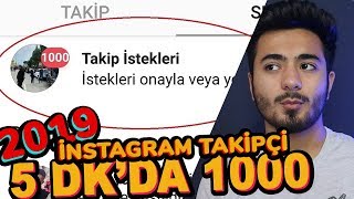 İnstagram Takipçi Hilesi 5 Dk 1000 Takipçi 2019 Arttırma